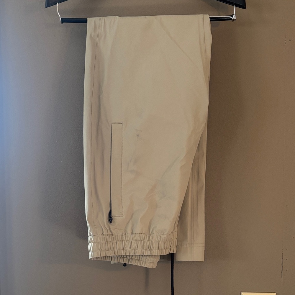 Men's Tan athletic pants